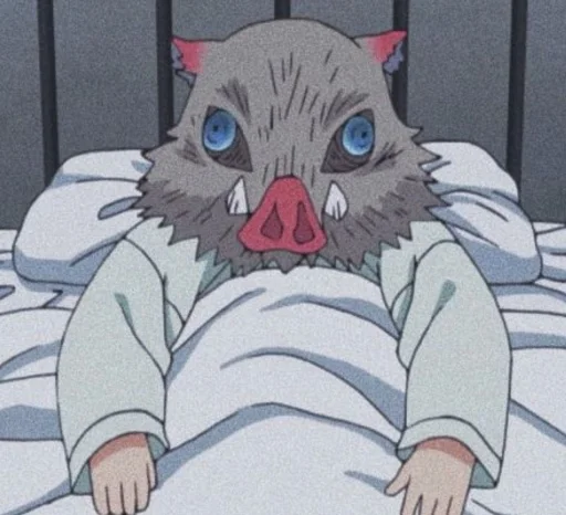 ☹️ Стикер «Inosuke» для Telegram