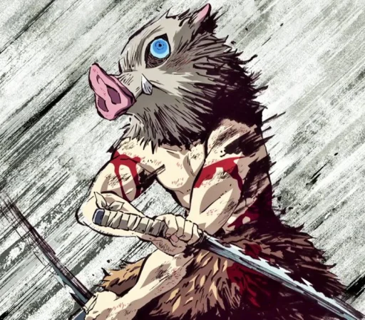 🤧 Стикер «Inosuke» для Telegram