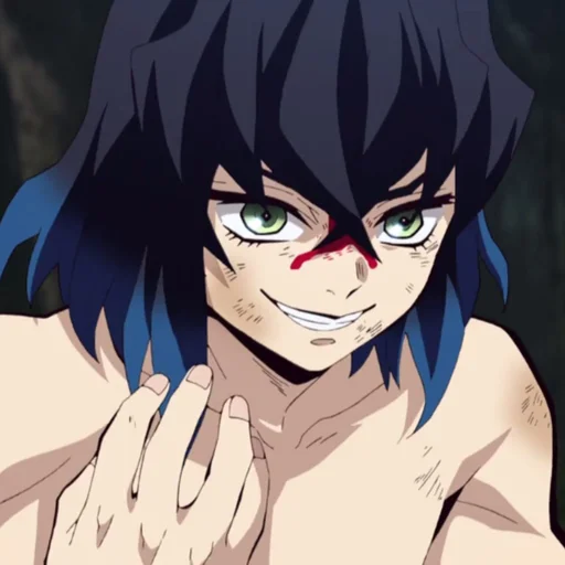 ⚔ Стикер «`Inosuke Hashibira.» для Telegram