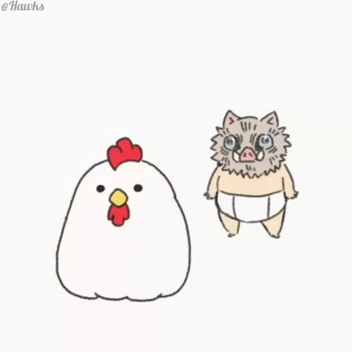 🤤 Стикер «Inosuke Hashibira» для Telegram