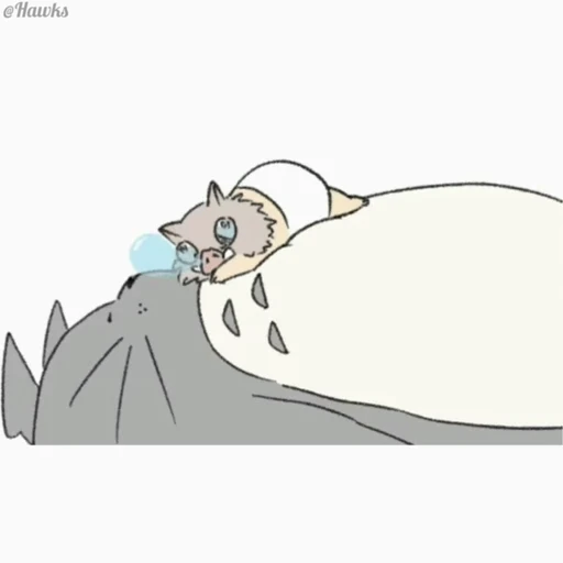 😪 Стикер «Inosuke Hashibira» для Telegram