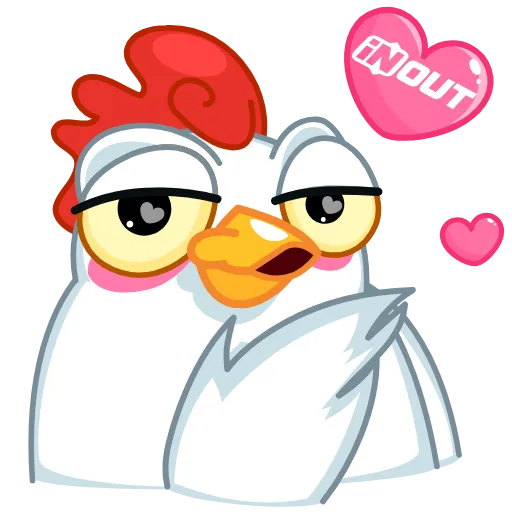 😘 Стикер «CHICKEN» для Telegram