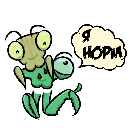 🤕 Стикер «insectariumRUS» для Telegram