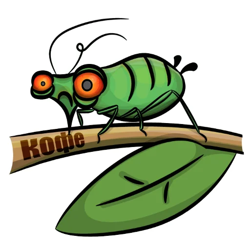 ☕️ Стикер «insectariumRUS» для Telegram