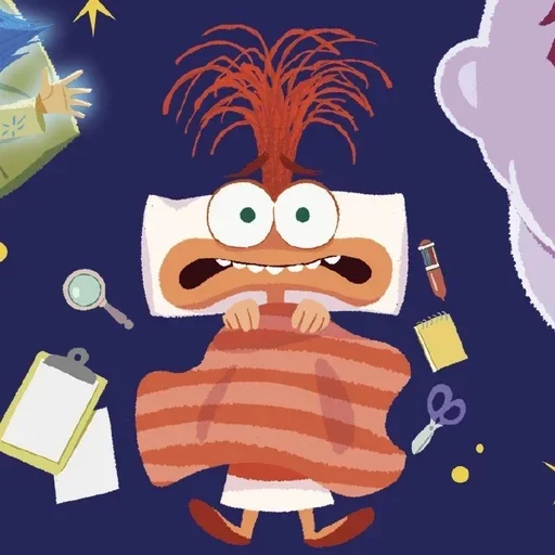 🥶 Стикер «Inside out» для Telegram