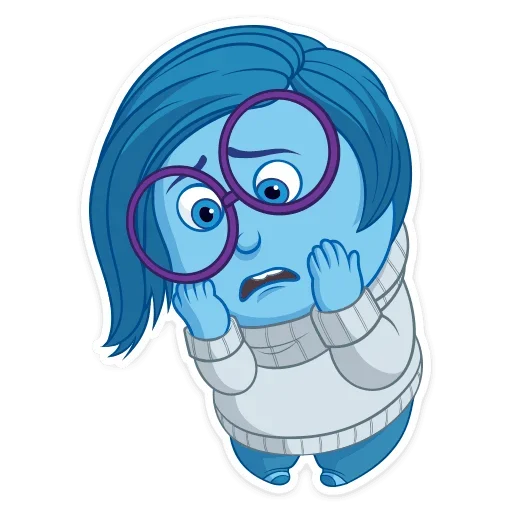 😱 Стикер «Головоломка» для Telegram