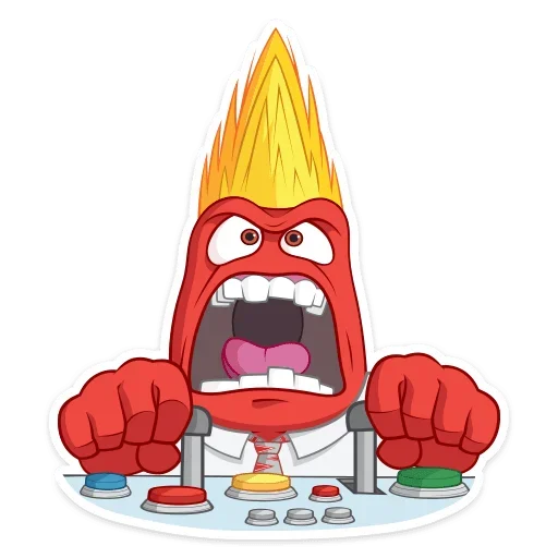 😡 Стикер «Головоломка» для Telegram