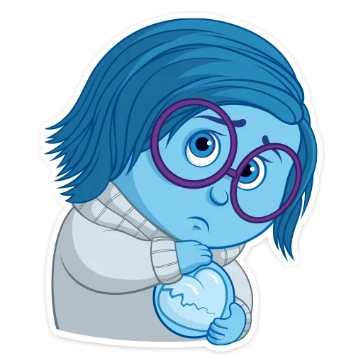 ☹️ Стикер «Головоломка» для Telegram