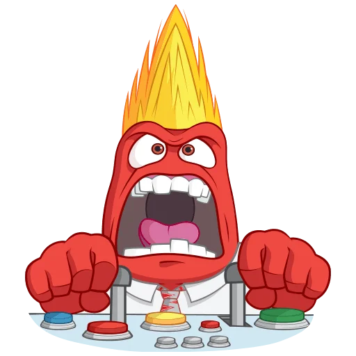 😤 Стикер «Головоломка Без текста» для Telegram