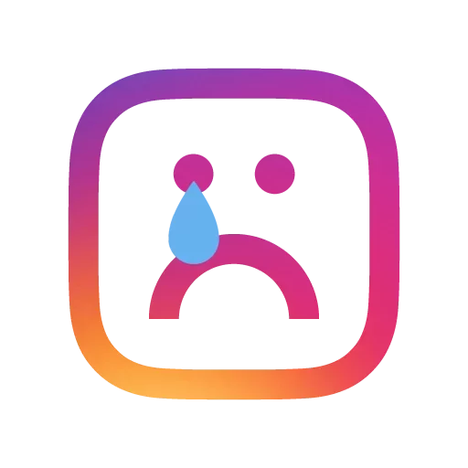 😢 Стикер «Instagram Emojis» для Telegram
