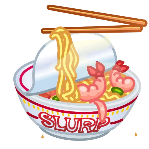 🍽 Эмодзи «Instant Ramen» для Telegram