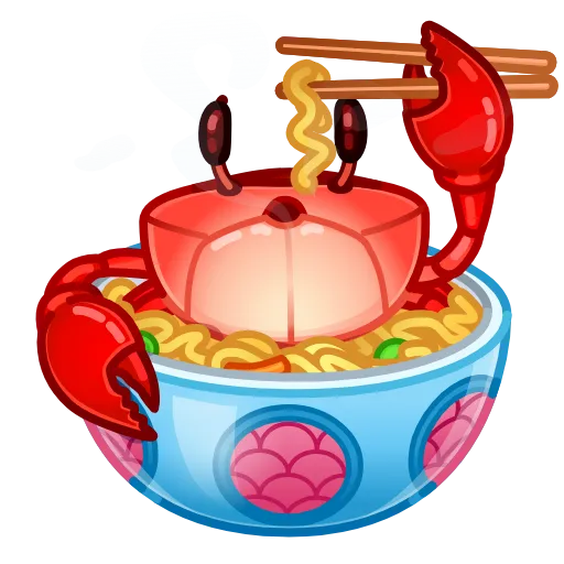 🍽 Эмодзи «Instant Ramen» для Telegram