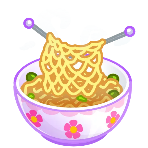 🍽 Эмодзи «Instant Ramen» для Telegram