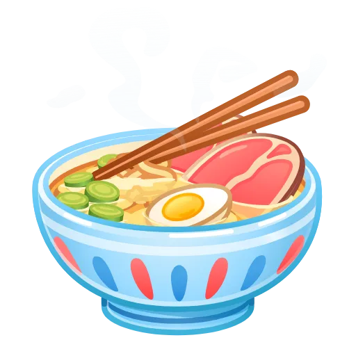 🍽 Эмодзи «Instant Ramen» для Telegram