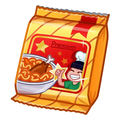 🍽 Эмодзи «Instant Ramen» для Telegram
