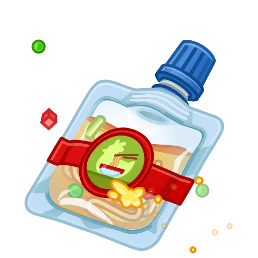 🍽 Эмодзи «Instant Ramen» для Telegram
