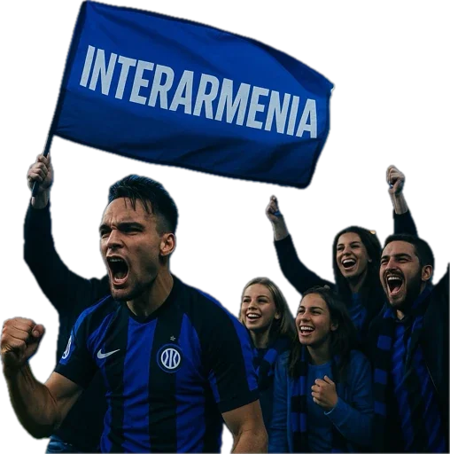 🇦🇲 Стикер «Inter» для Telegram