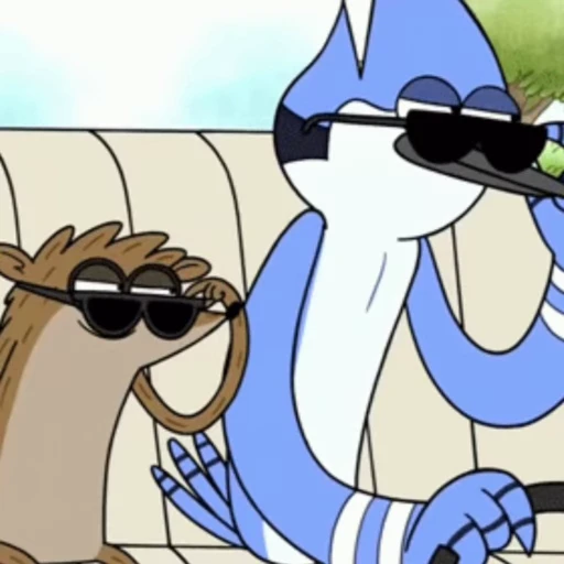 🌟 Стикер «Regular Show» для Telegram