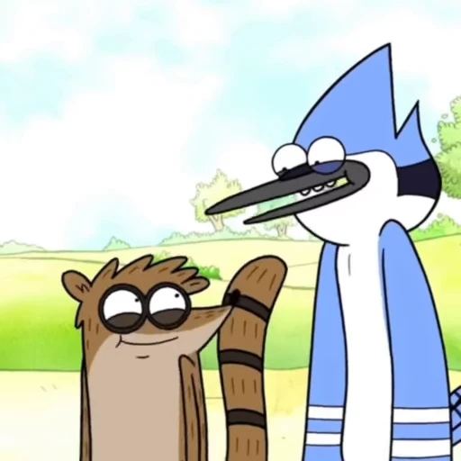 🌟 Стикер «Regular Show» для Telegram