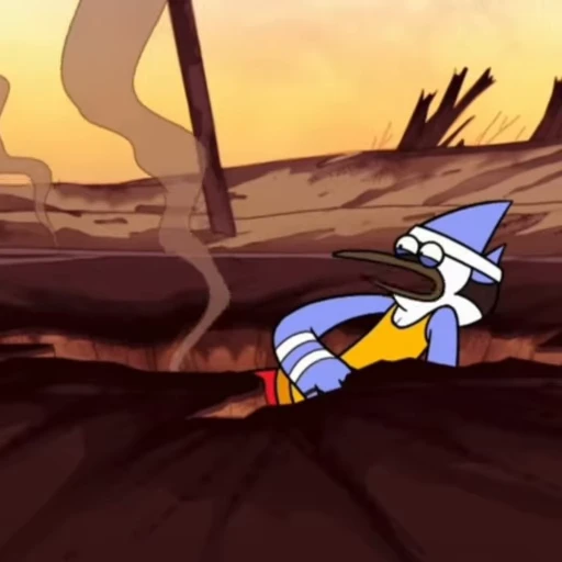 🌟 Стикер «Regular Show» для Telegram
