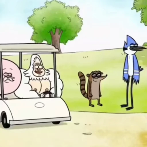 🌟 Стикер «Regular Show» для Telegram