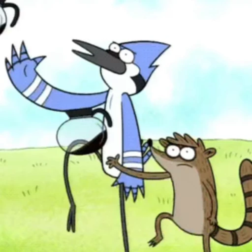 🌟 Стикер «Regular Show» для Telegram