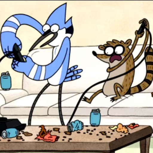 🌟 Стикер «Regular Show» для Telegram
