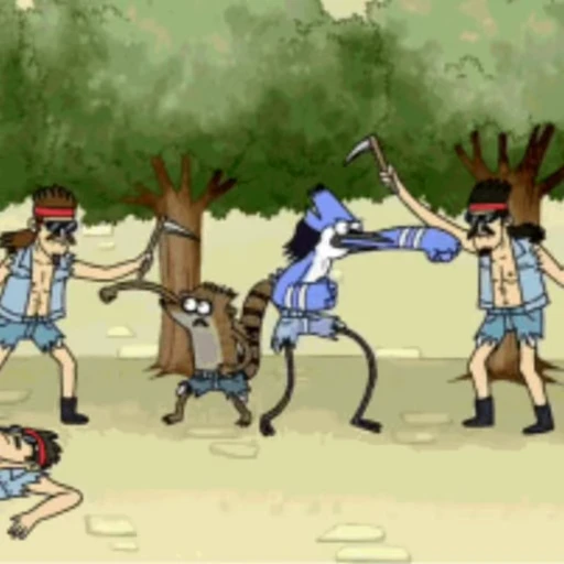 🌟 Стикер «Regular Show» для Telegram