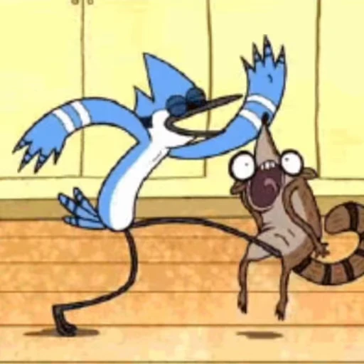 🌟 Стикер «Regular Show» для Telegram