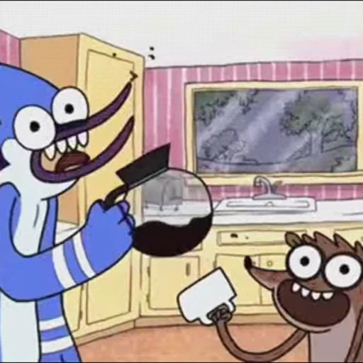 🌟 Стикер «Regular Show» для Telegram