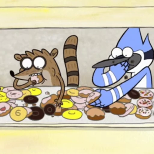 🌟 Стикер «Regular Show» для Telegram