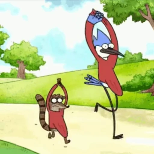 Стикерпак Regular Show для Telegram