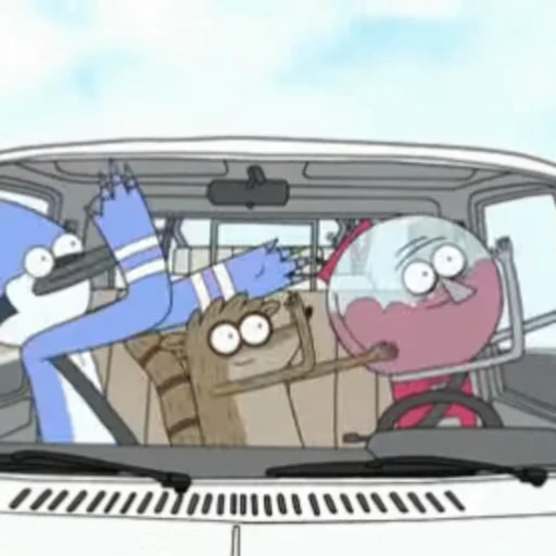 🌟 Стикер «Regular Show» для Telegram