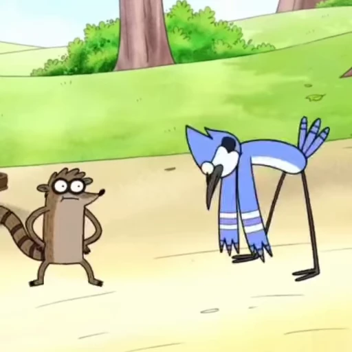🌟 Стикер «Regular Show» для Telegram