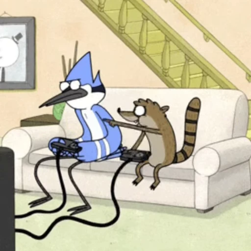 🌟 Стикер «Regular Show» для Telegram