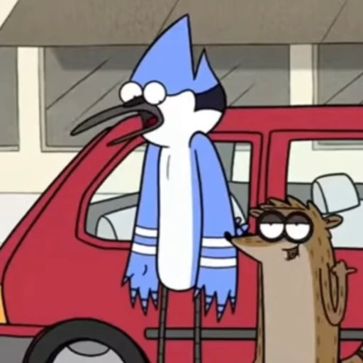 🌟 Стикер «Regular Show» для Telegram