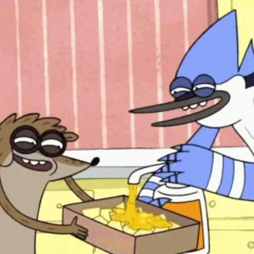 🌟 Стикер «Regular Show» для Telegram