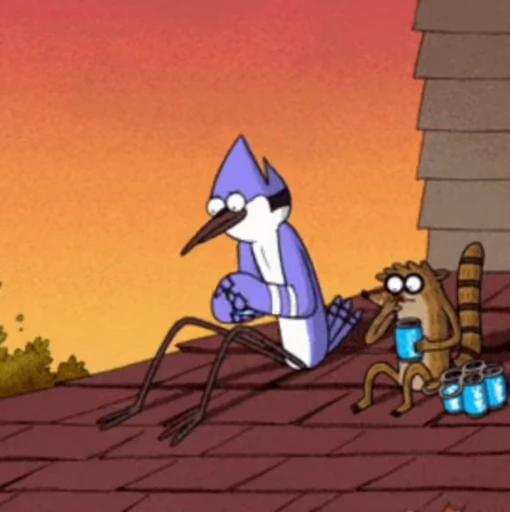 🌟 Стикер «Regular Show» для Telegram