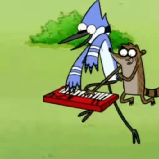 🌟 Стикер «Regular Show» для Telegram