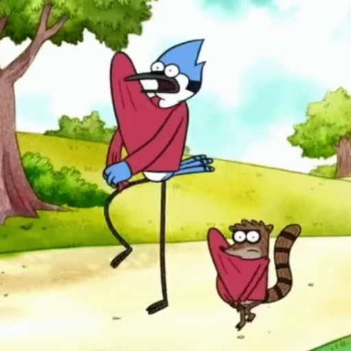 🌟 Стикер «Regular Show» для Telegram