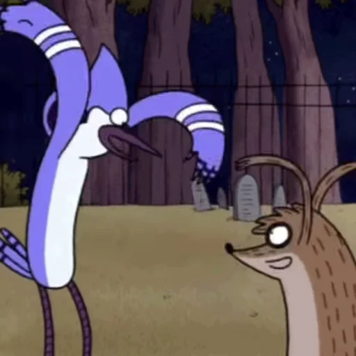 🌟 Стикер «Regular Show» для Telegram