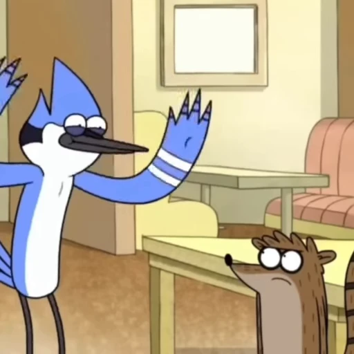 🌟 Стикер «Regular Show» для Telegram