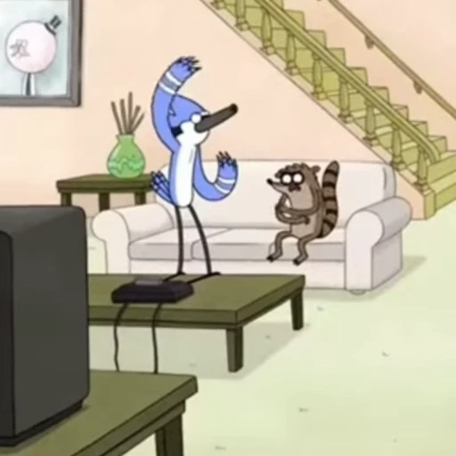 🌟 Стикер «Regular Show» для Telegram