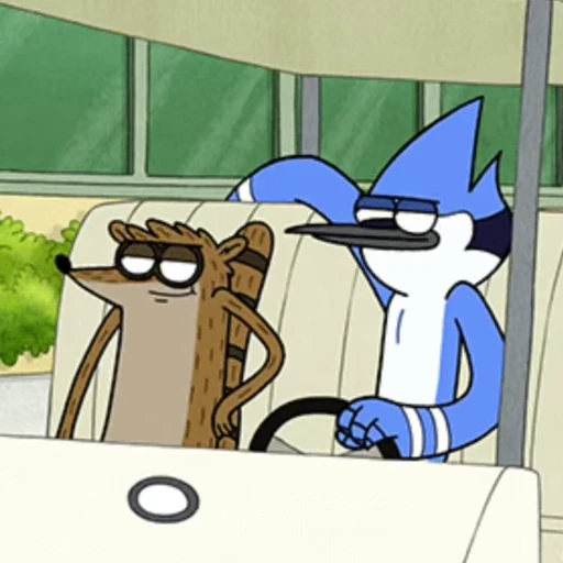 🌟 Стикер «Regular Show» для Telegram