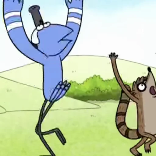 🌟 Стикер «Regular Show» для Telegram