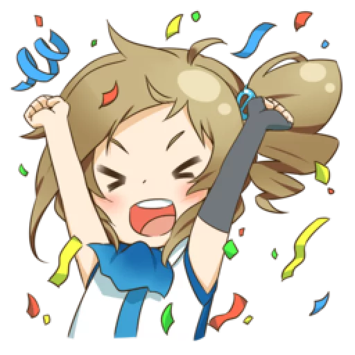 🎊 Стикер «Inori Aizawa» для Telegram