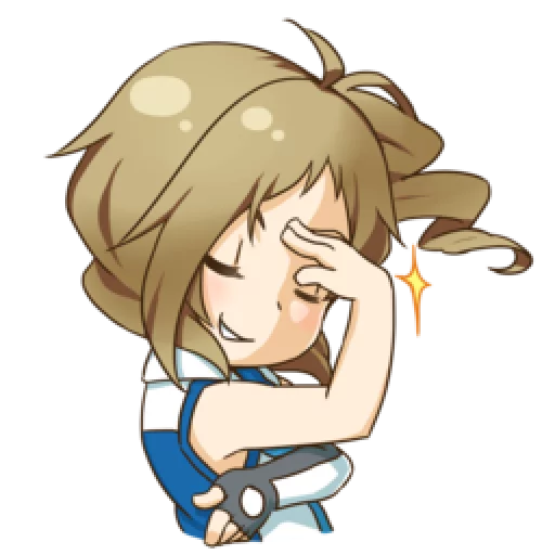 😌 Стикер «Inori Aizawa» для Telegram