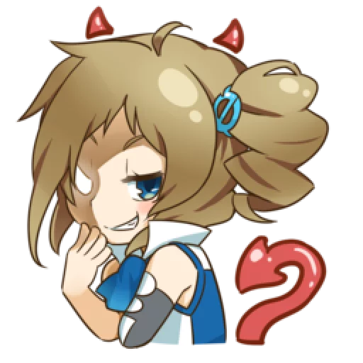 😈 Стикер «Inori Aizawa» для Telegram