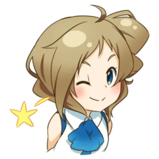 😉 Стикер «Inori Aizawa» для Telegram