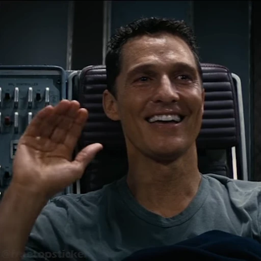🖐 Стикер «Интерстеллар Interstellar» для Telegram